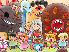 おまじないイラスト 片岡