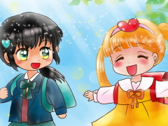 おまじないイラスト 片岡