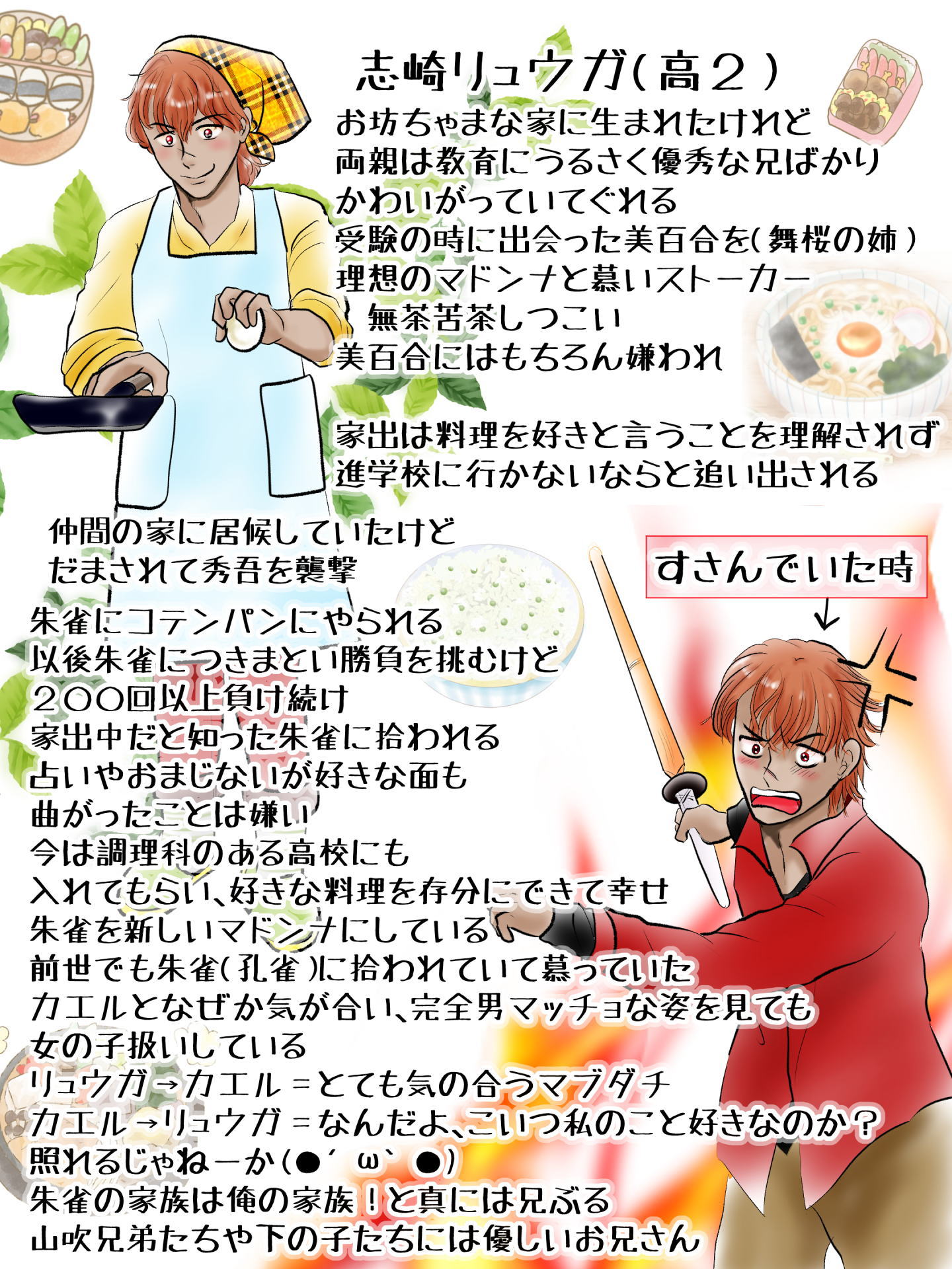 紹介キャラクター　砂原怜