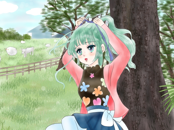 誕生花のイメージ女の子