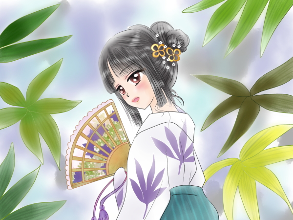 誕生花のイメージ女の子
