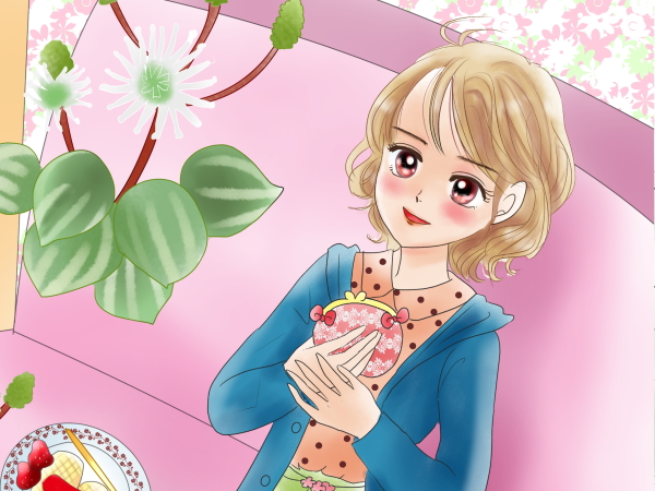 誕生花のイメージ女の子
