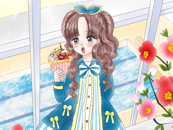 誕生花のイメージ女の子