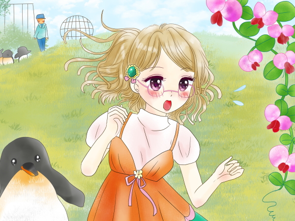 誕生花のイメージ女の子