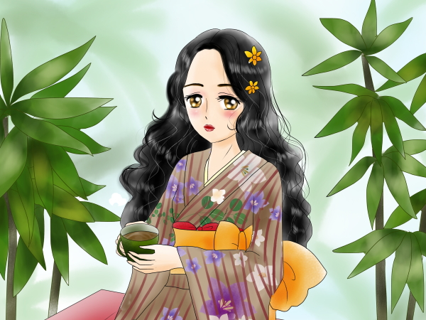 誕生花のイメージ女の子