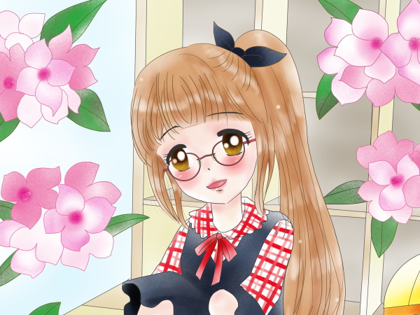 誕生花のイメージ女の子