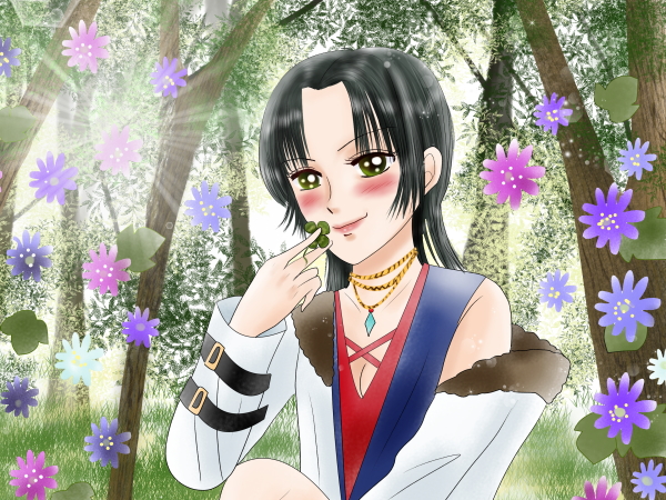 誕生花のイメージ女の子