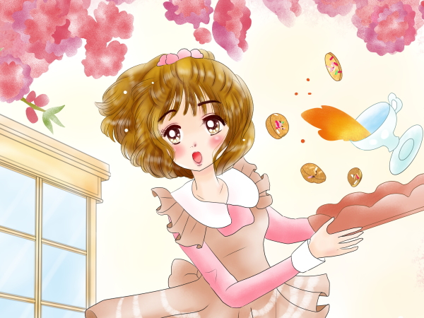 誕生花のイメージ女の子