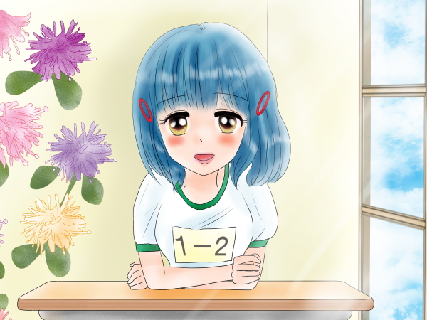 ３月２７日生まれの女の子イラスト