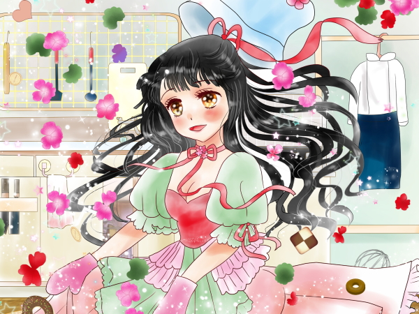 誕生花の女の子