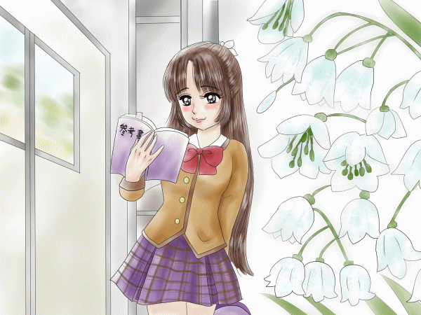 誕生花の女の子