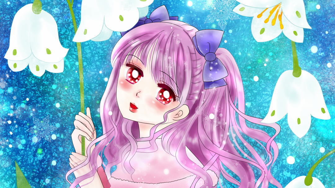 誕生花の女の子