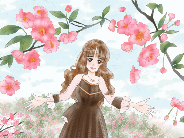 誕生花の女の子