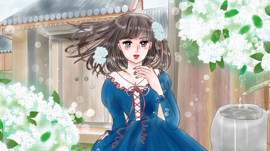 誕生花の女の子