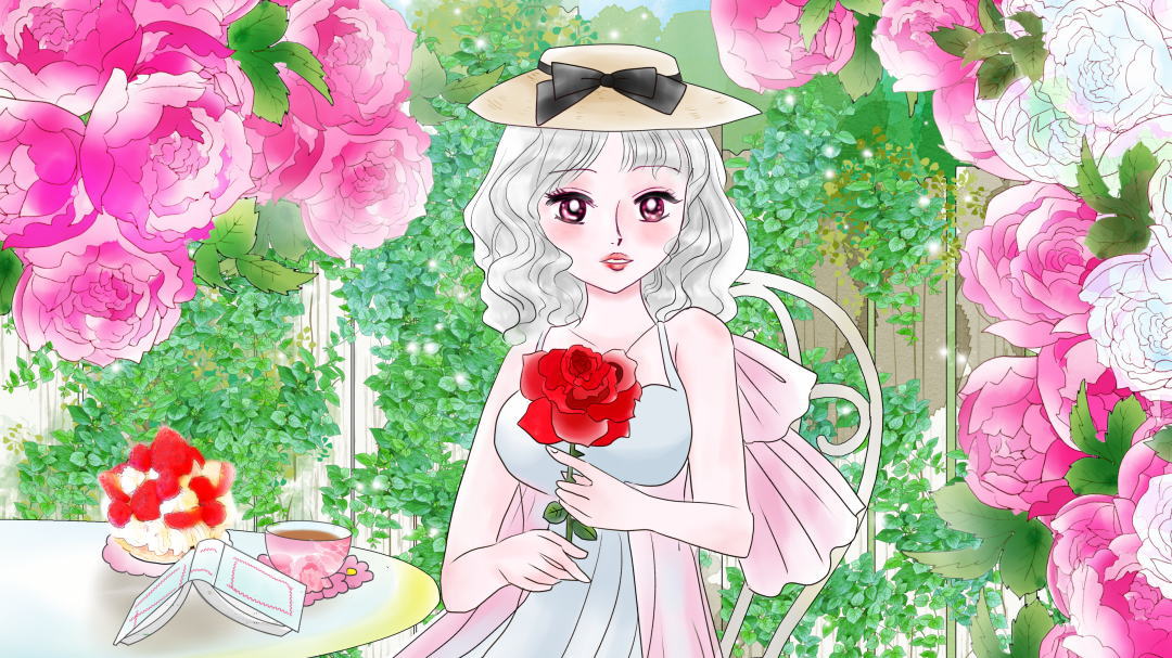 誕生花の女の子