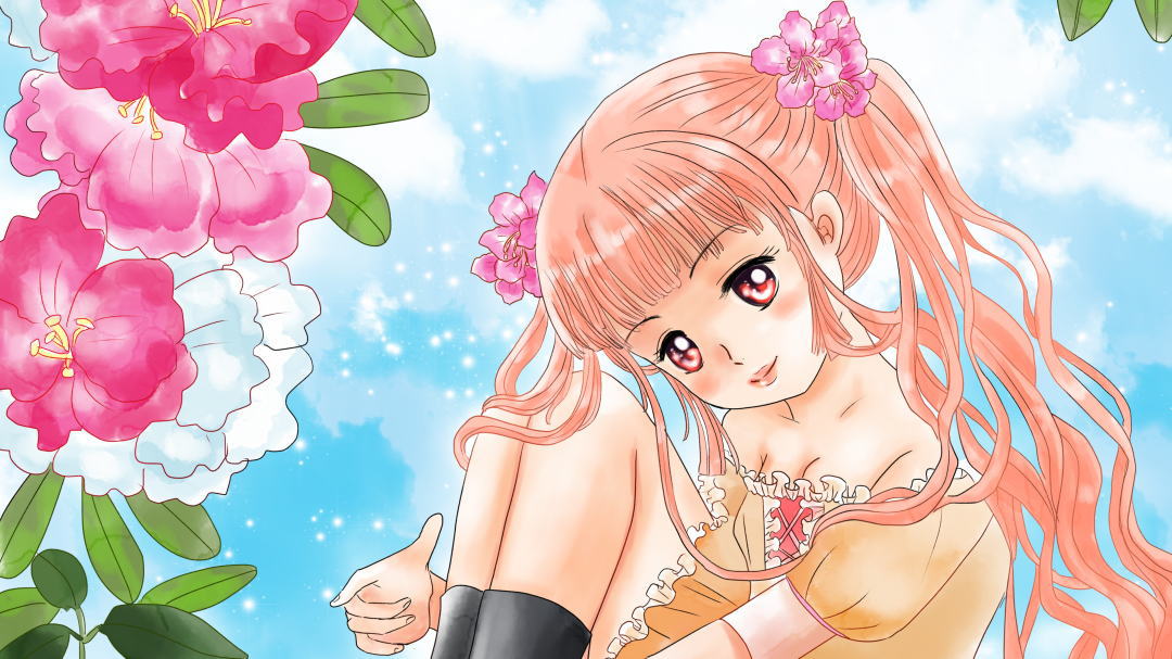 誕生花の女の子
