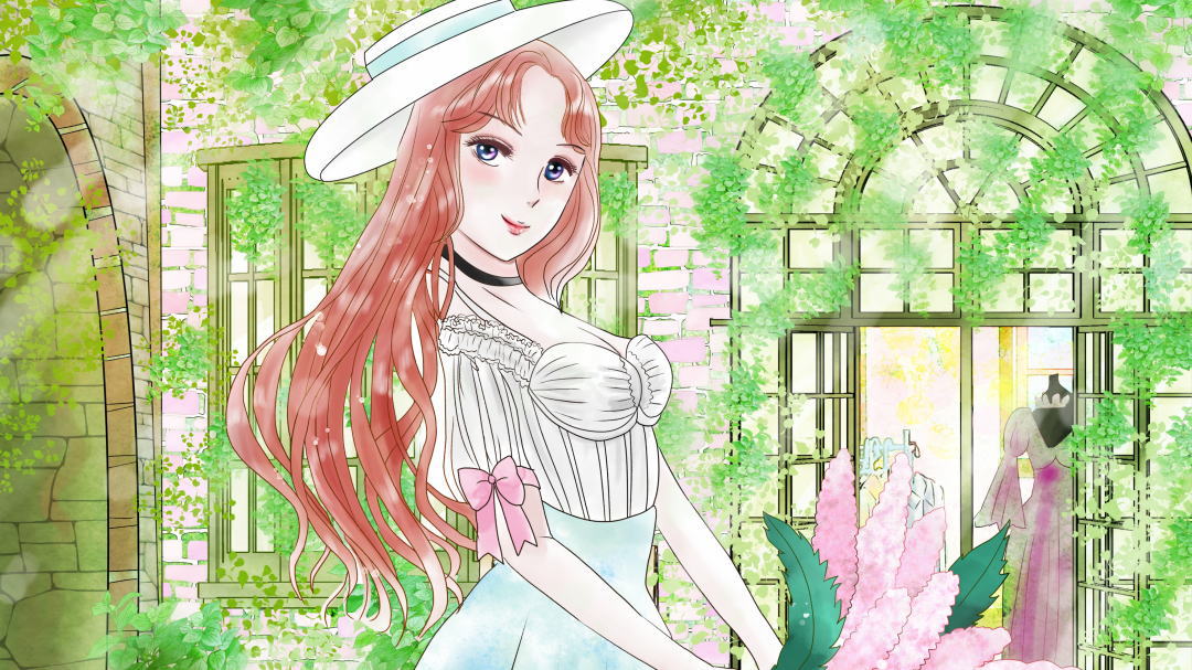 誕生花の女の子