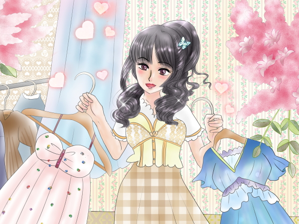 誕生花の女の子