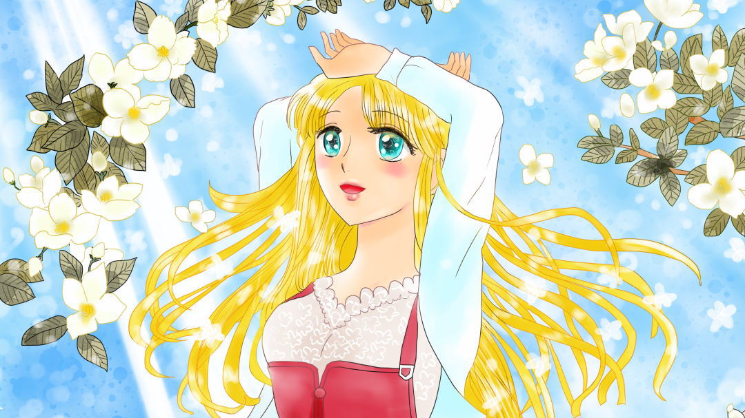 誕生花の女の子