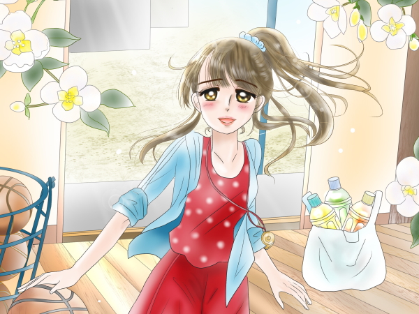 誕生花の女の子