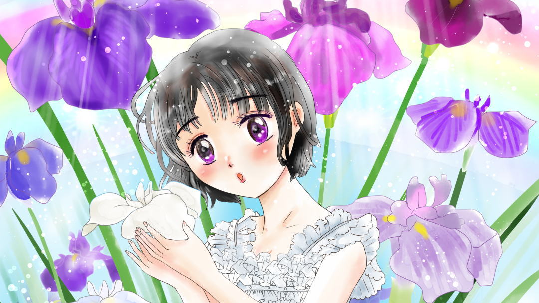 誕生花の女の子