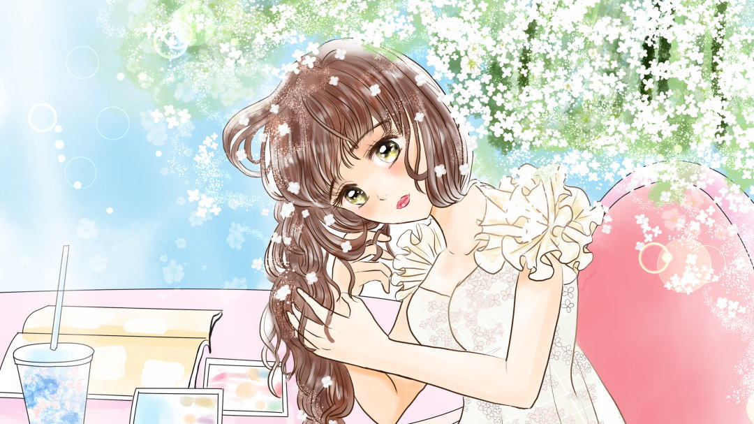 誕生花の女の子