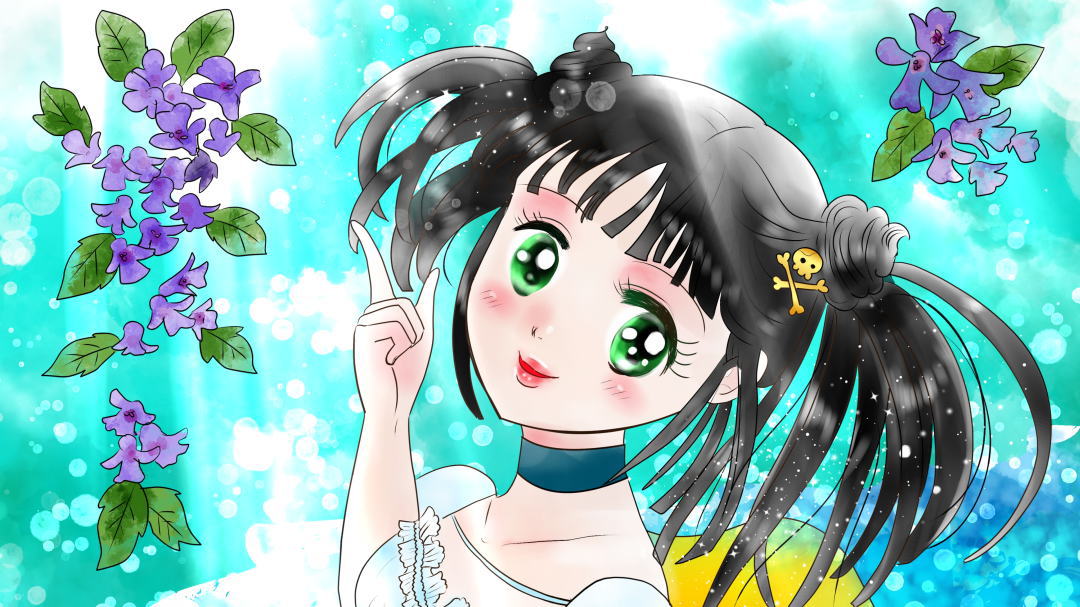 誕生花の女の子