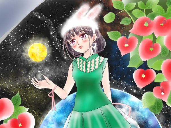 誕生花の女の子