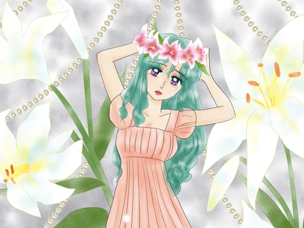 誕生花の女の子