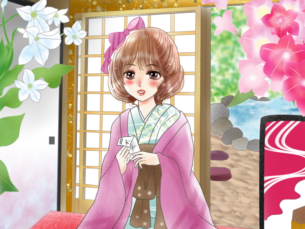 誕生花の女の子