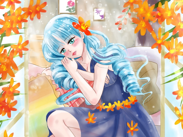 誕生花の女の子