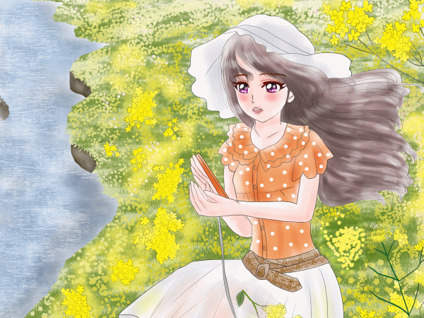 誕生花の女の子