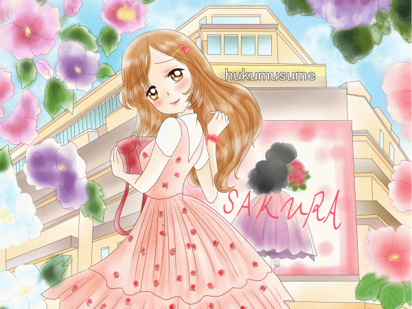 誕生花の女の子