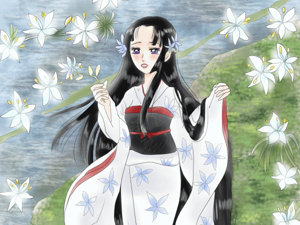 誕生花の女の子