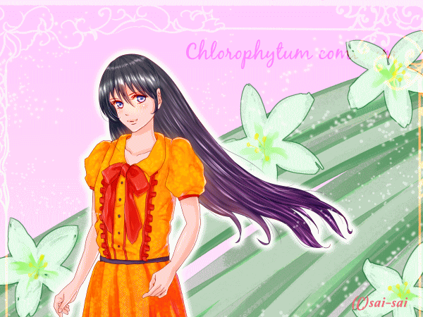 誕生花の女の子