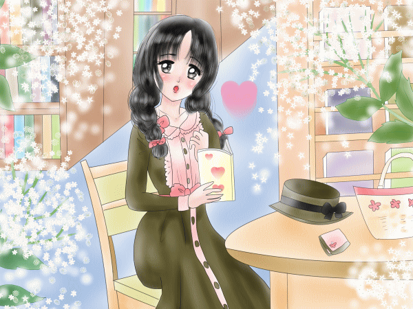 誕生花の女の子