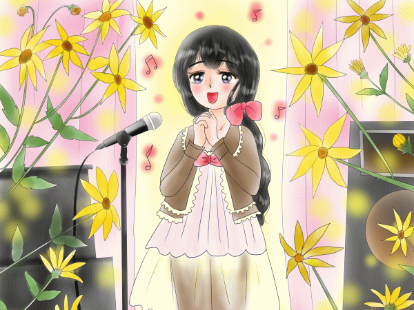 誕生花の女の子