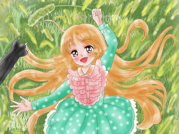 誕生花の女の子