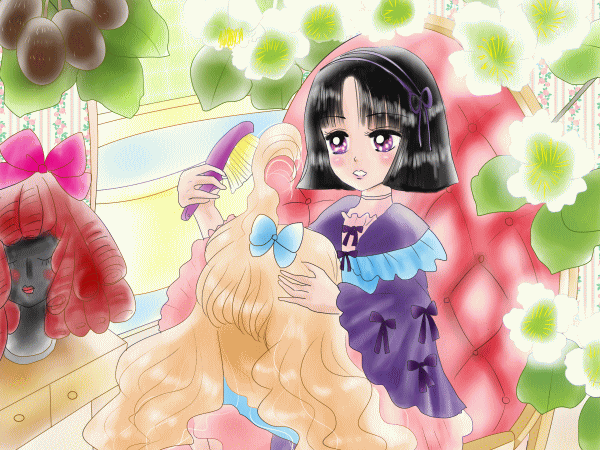 誕生花の女の子