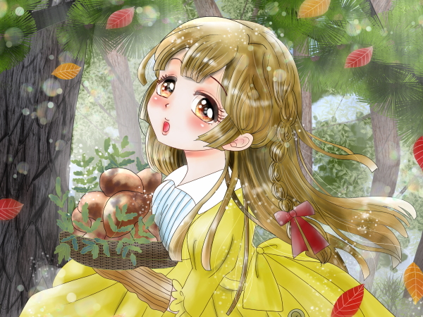 誕生花の女の子