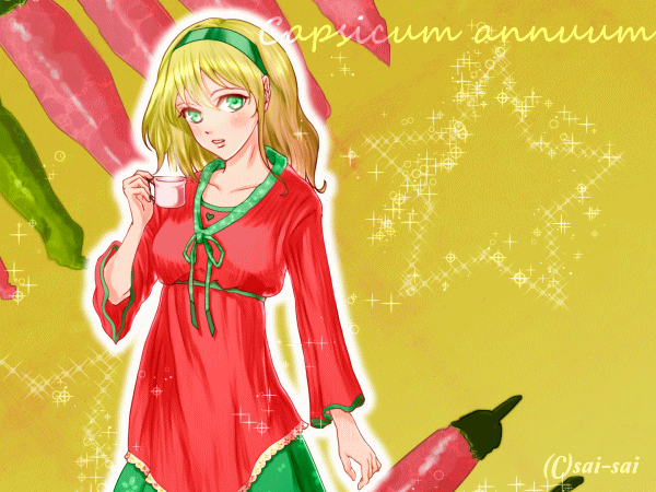 誕生花の女の子