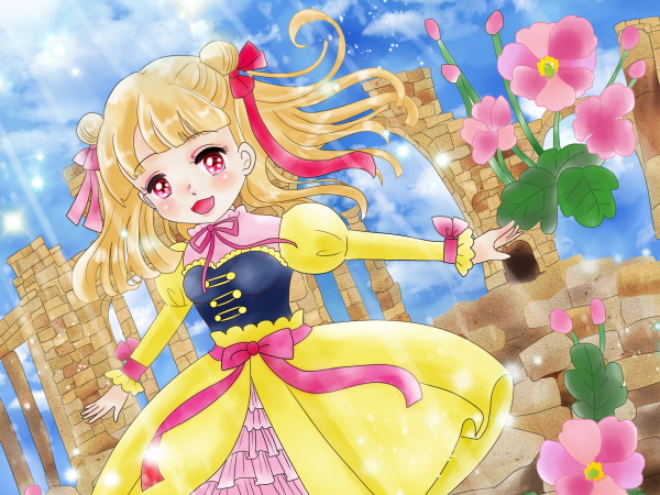 誕生花の女の子