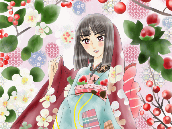 誕生花の女の子