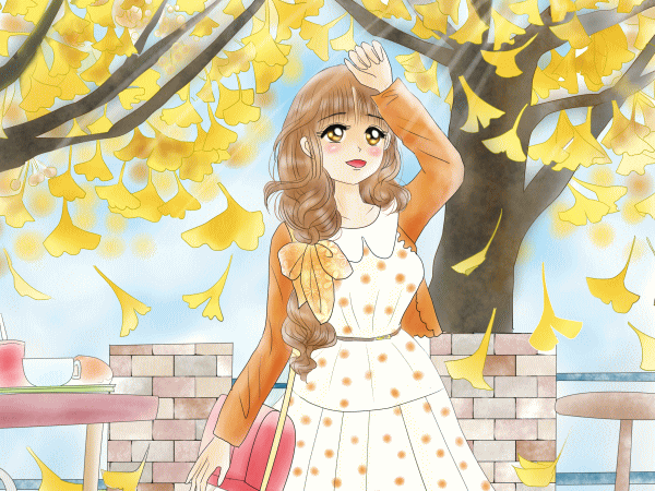 誕生花の女の子
