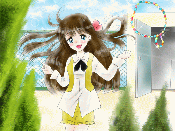 誕生花の女の子