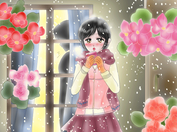 誕生花の女の子