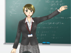 予備校講師 職業イラスト