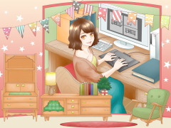 家具デザイナー 職業イラスト