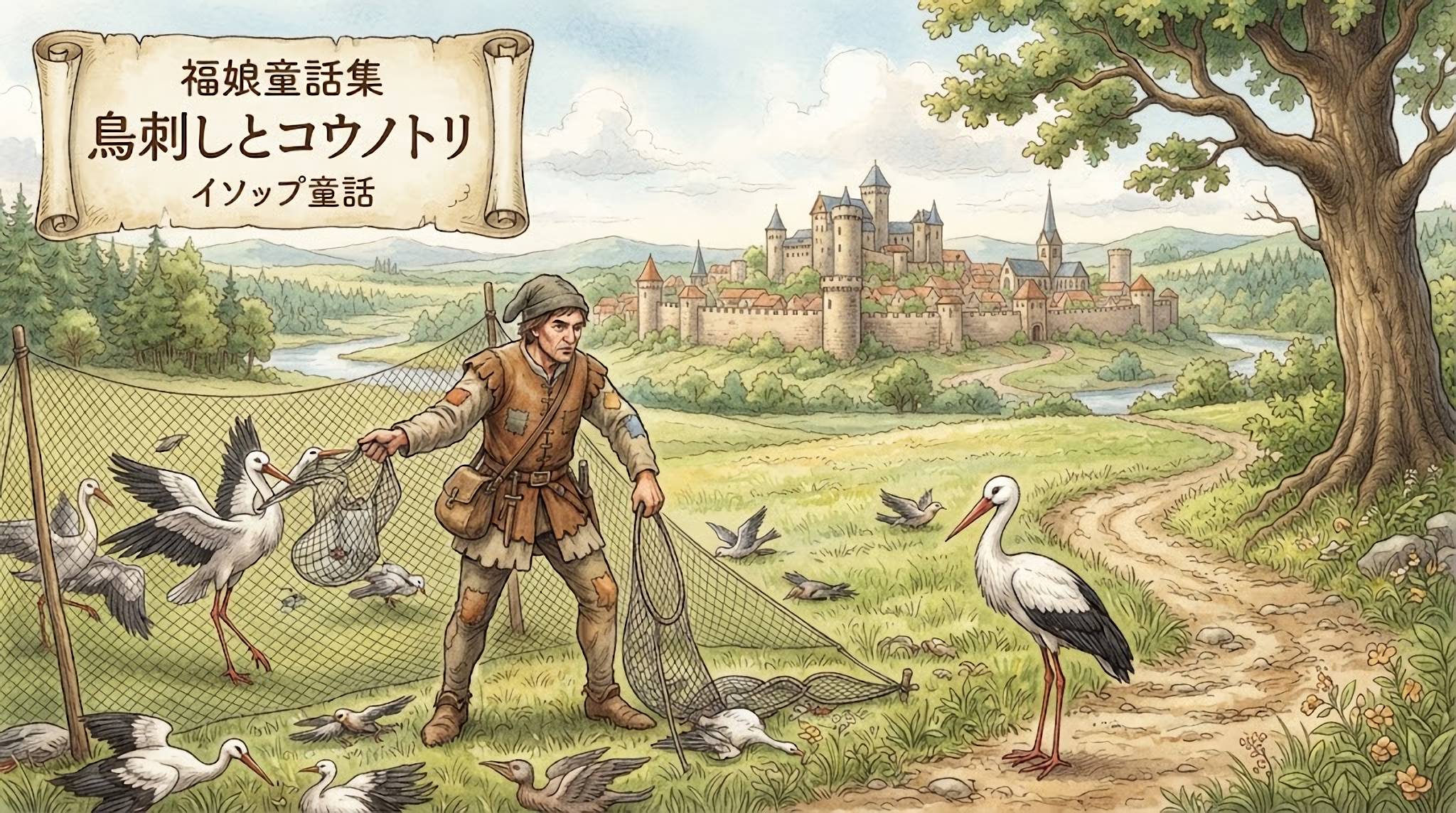 鳥刺しとコウノトリ