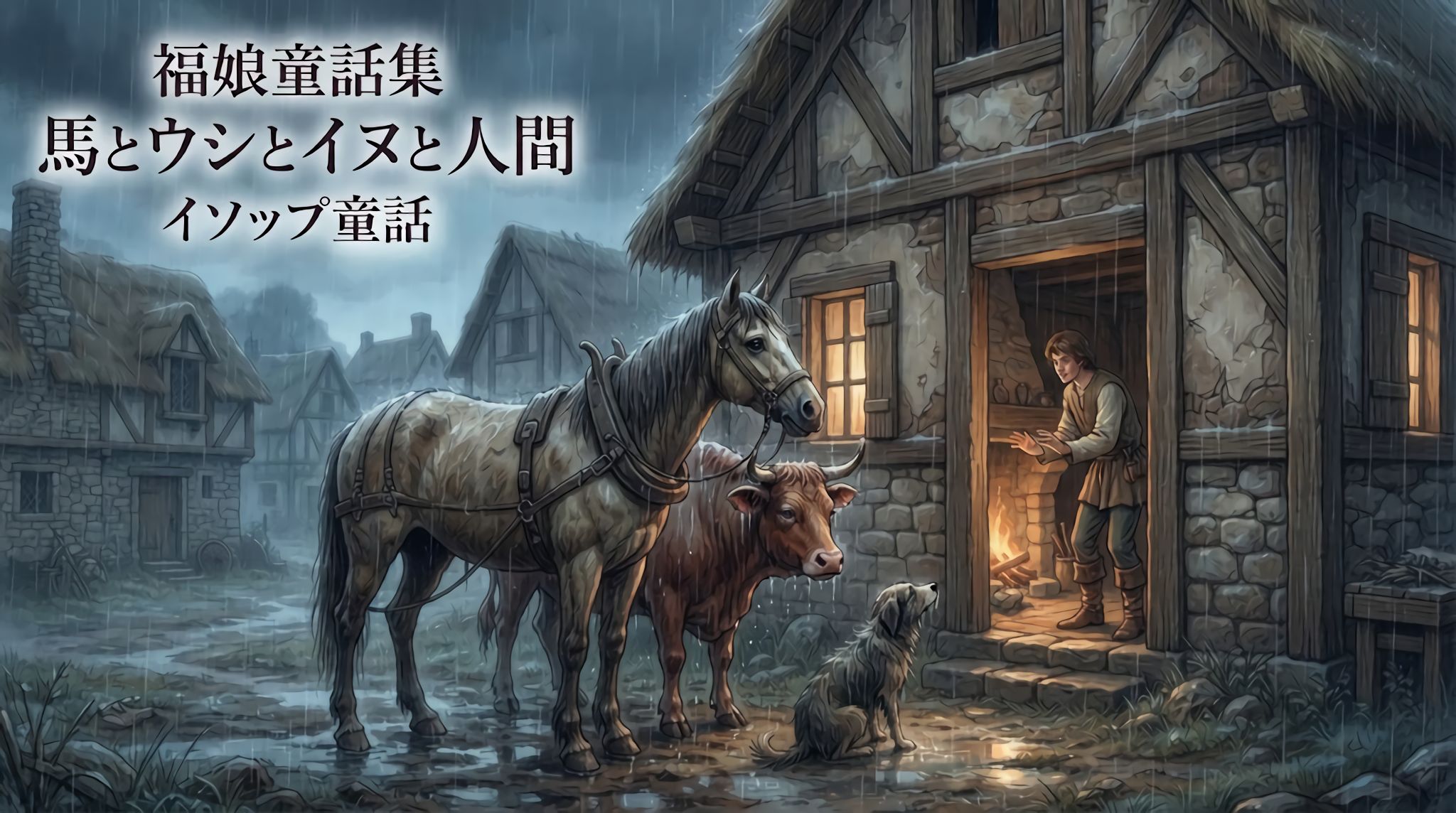 馬とウシとイヌと人間
